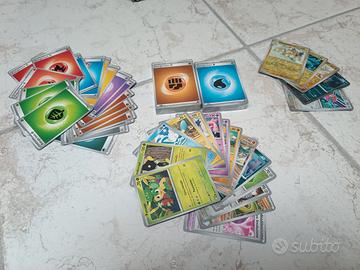 Lotto Energie Pokemon + carte Paradosso Temporale