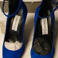 Décolleté blu elettrico 