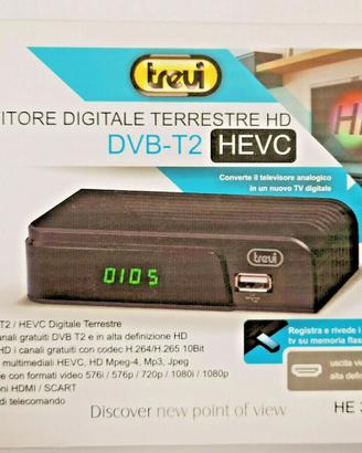 Trevi HE 3365 T2 Decoder digitale terrestre DVB-T2