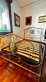 Letto in ferro battuto