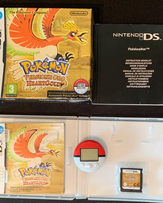 Pokemon heartgold con pokewalker ita
