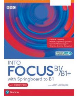 Libro Into Focus B1/B1+ with Springboard to B1