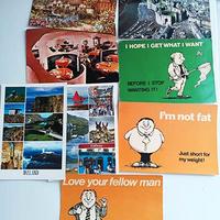 16x Cartoline vintage Regno Unito
