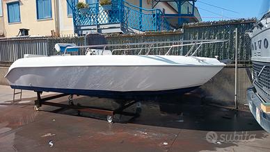 SOLO SCAFO AQUAMAR 17 OPEN 520 (POSSO MOTORIZZARE)