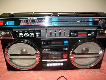 Rare boombox Unisef SZ-5000 funzionante stereo