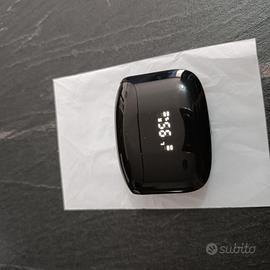 Auricolari wireless nero lucido