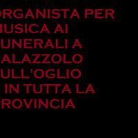 Organista musica funerale Palazzolo sull'Oglio
