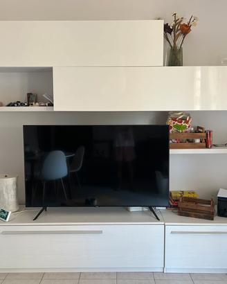 mobile salotto bianco ocra