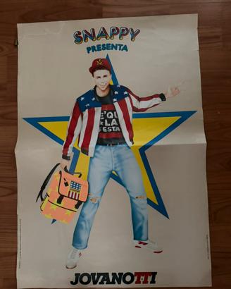 Poster snappy presenta JOVANOTTI