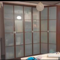 Armadio 4 ante con cabina armadio IKEA