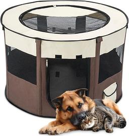 Recinto box pieghevole per cani e gatti Allsopets