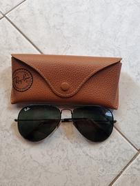 Occhiali Ray-Ban Originali Completo di Custodia Co