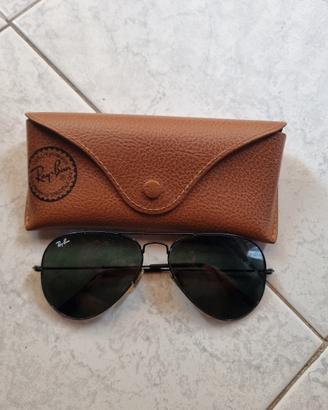 Occhiali Ray-Ban Originali Completo di Custodia Co