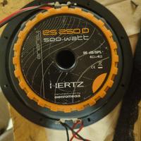 hertz es 250d subwoofer