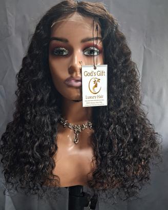 Parrucca naturale con Top lace closure 