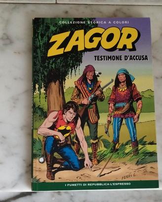 ZAGOR COLLEZZIONE STORICA A COLORI ALBO NUMERO 141