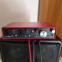 SCHEDA AUDIO SCARLETT 2i4 FOCUSRITE