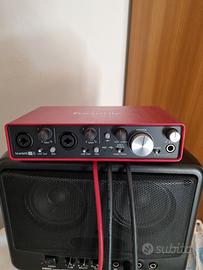 SCHEDA AUDIO SCARLETT 2i4 FOCUSRITE