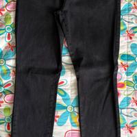 pantalone stretch donna  ovs nero tg 44