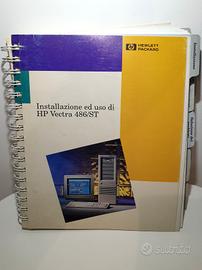 Manuale vintage HP Vectra 486/ST Hewlett Packard