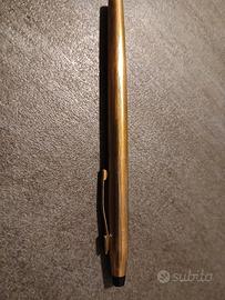 penna a sfera cross oro 10 k