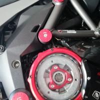 Accessori moto Ducati Ergal Carbonio filtro tappi