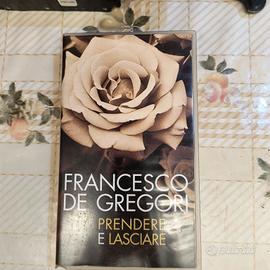VHS Francesco De Gregori Prendere e lasciare 