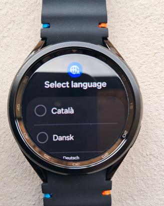 Samsung Galaxy Watch6 Classic 43 mm Bluetooth Nero