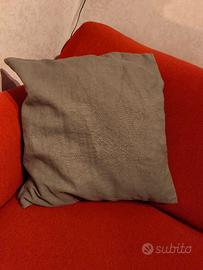 Federa cuscino VIGDIS IKEA  Colore grigio/salvia