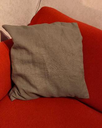Federa cuscino VIGDIS IKEA  Colore grigio/salvia