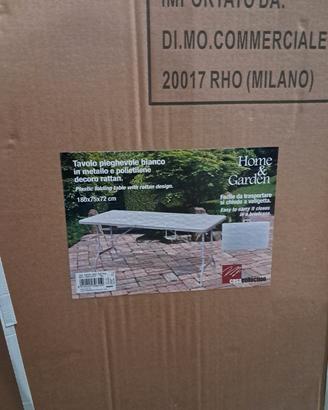 tavolo pieghevole giardino