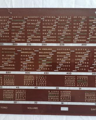 Scala parlante per Radio d'epoca Magnadyne S89