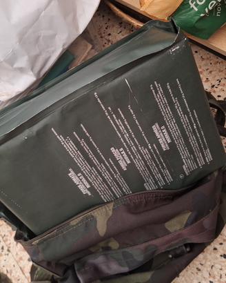 Esercito italiano zaino con razione k in dotazione
