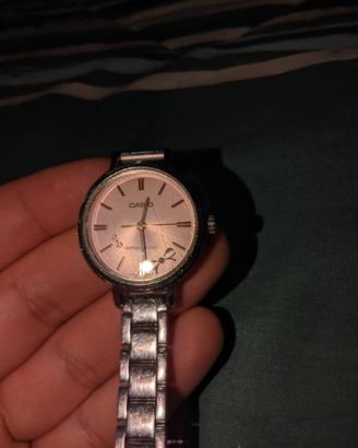 orologio CASIO rosa LTP-E146