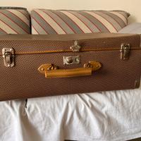 Valigia vintage 40 50 in cartone da arredamento