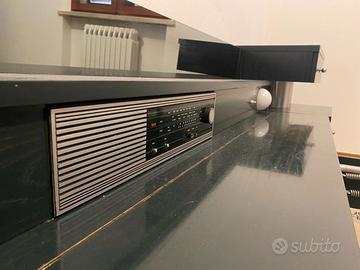 letto con impianto radio stereo anni 80