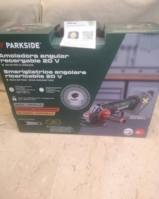 Smerigliatrice angolare 20V NON Adoperata garanzia