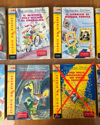 Libri Geronimo Stilton edizione Battello a vapore