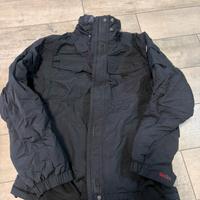 Giacca da neve invernale nera Maui & Sons taglia M