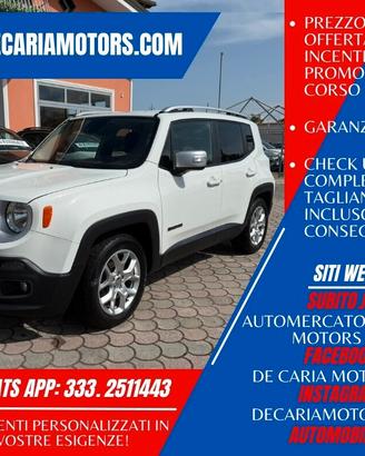 Jeep Renegade 1.6 M.J 120CV Limited - 2016