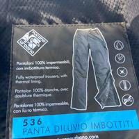 Pantaloni diluvio antipioggia