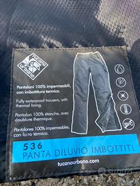 Pantaloni diluvio antipioggia