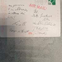 cartolina autografa Nino Rota