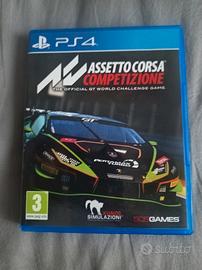 Lotto 4 Giochi PS4 Assetto Corsa Comp. GT Sport F1
