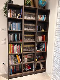 Ikea BILLY Libreria, marrone scuro effetto rovere