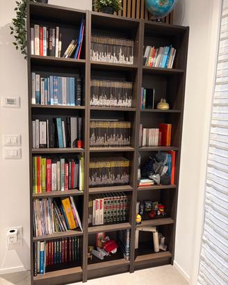 Ikea BILLY Libreria, marrone scuro effetto rovere