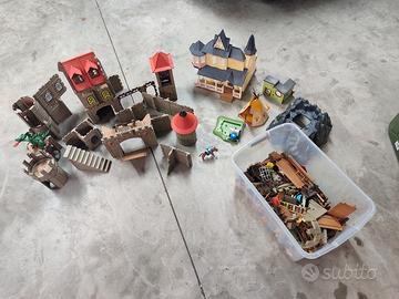 playmobile: castello + diversi