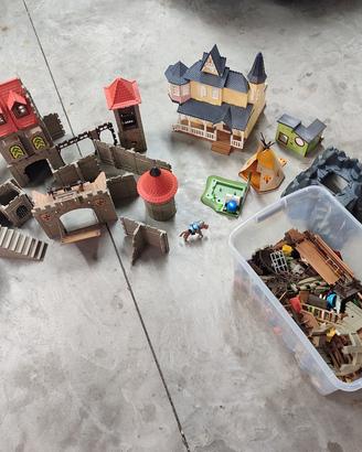 playmobile: castello + diversi