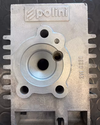 Testata Polini scoppio centrale piaggio si d.41