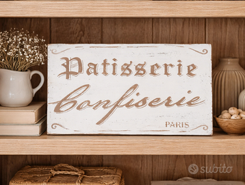 targa decoro parete cm 30 x 17,5